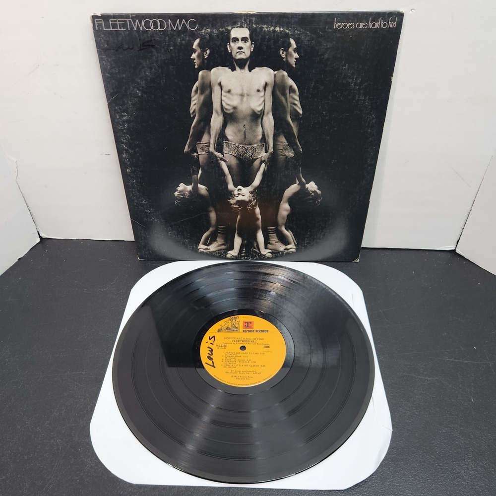 Fleetwood Mac Heroes Are Hard to Find Vinyl LP 1974 Reprise MS 2196 Rock